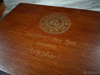 komletní serie Lunární kalendář 3 Lunar 3 6x 1oz v etui - 4