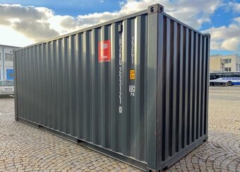 Lodní kontejner 6 m šedá tmavá Praha - 4