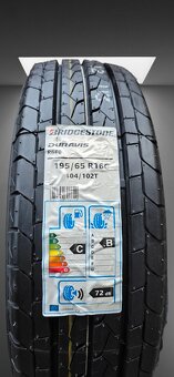 Nové pneu 195/65/16C Bridgestone - letní - na dobírku - 4