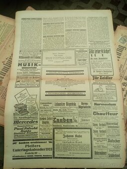 Rumburger Zeitung stare sudetske predvalecne noviny - 4