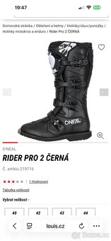 Motocrossové Boty - 4