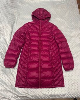 Dámský ultralehký tenký péřový kabát S-M - 4
