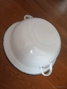 Velká smaltovana misa, made in Czechoslovakia - 4