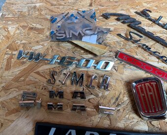 Znaky Simca, Fiat, Lada, VW - 4