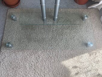 TV a hifi skleněný stolek - 4