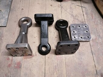 Prodám tažné oko navařovací, svařovací otoční, šrobovací - 4