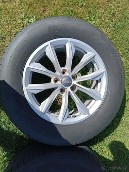 Audi alu kola+ letní pneu - 4
