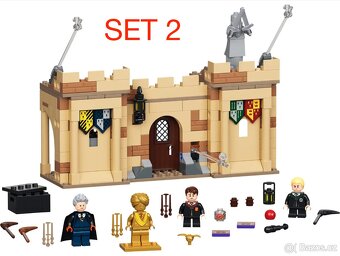 Harry Potter stavebnice 4 + figúrky - typ lego - nové - 4