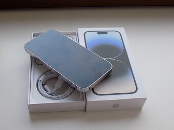 APPLE iPhone 14 Pro 256GB Silver - ZÁRUKA - TOP STAV-100%bat - 4
