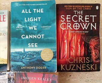 5 anglických knih, paperbacky - 4