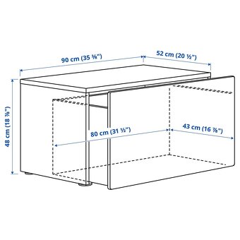 Lavice Ikea Smastad - 4