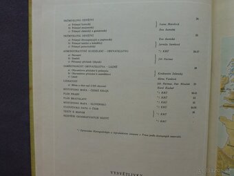 Atlas ČSSR rok 1962 TOP STAV - 4