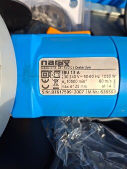 Úhlová bruska NAREX EBU 13 A - 4