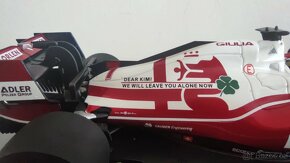 F1 Alfa Romeo C41 Kimi Abu Dhabi 2021 1:18 Spark - 4