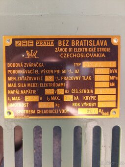 Bodová svářečka – bodovačka BP 80.11 - 4