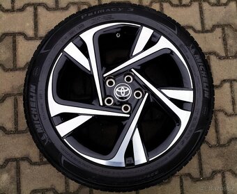 Alu kola originál Toyota C-HR 5x114,3 R18 KRÁSNÁ SADA - 4