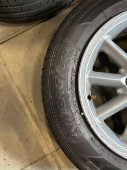 Alu kola BMW 5x120 r15 s pneu 195/65 r15 - 4