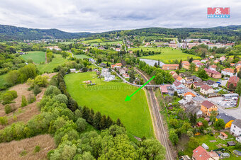 Prodej pozemku k bydlení, 1500 m², Jince, Za černým mostem - 4