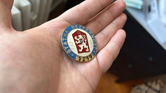 Odznaky ŠTB a Kriminálna polícia (SK, CZ verzia) - 4