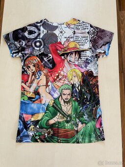 Anime triko, One Piece, vel 160 možno i XS, měřte - 4
