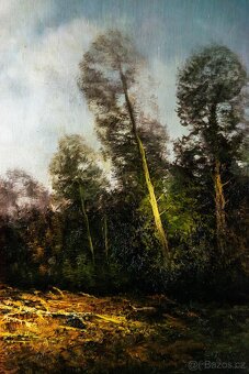 Karl Schmidbauer – olej na plátne, 105×75cm - 4