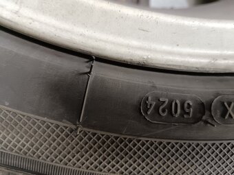 Celoroční al DIJON 17" originální VW Golf VI, VII r.v. 2014 - 4