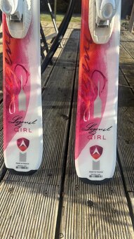 Lyže 128cm Dynastar dívčí, Lyžařské boty 280mm Wedze - 4