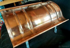 STŘÍŠKA NA KOMÍN MĚĎ, NAPOLEON 50x50cm - 4