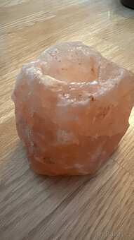 Solný svícen z krystalu soli, sůl - 4