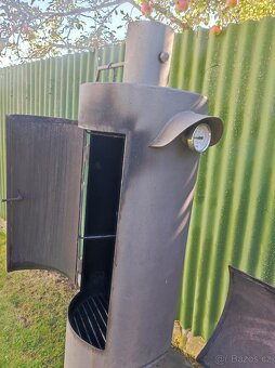 Zahradní gril Lokomotiva - 4