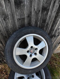 Nabízím sadu kol 215/55 R16 5x110 - 4