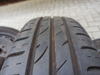 14″ disky 5x100 s letními pneu 165/70 R14 - 4