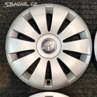 Originální poklice Mercedes-Benz 15" 4 kusy - 4