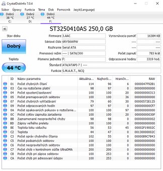 Predám zachovalé HDD disky v 100% stave - 4