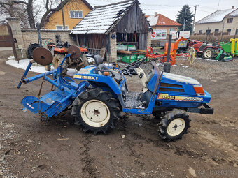 Iseki TU 150 F , 4x4 s originálním rotavátorem - 4
