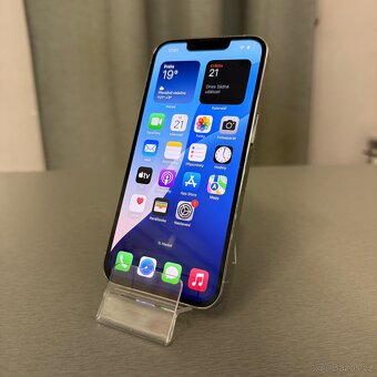iPhone 13 Pro 512GB stříbrný, pěkný stav, 12 měsíců záruka - 4