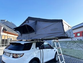 Střešní stan - AUTOSTAN 160 cm - prodloužený, LED osvětlení - 4