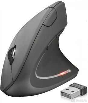 Vertikální bezdrátová ergonomická myš - 4