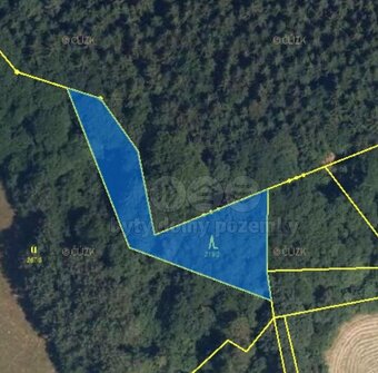 Prodej lesa 20371 m² - 4