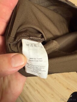 pánské kalhoty Fjallraven Keb, vel. 54 (US 37) khaki - 4
