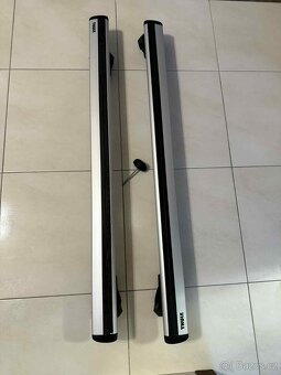 Střešní nosič na dvě kola (Thule) + podélníky Thule - 4