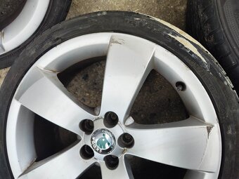 17"letní alu sada Kentaur 5x100 origo Roomster Fabia 2 Polo - 4