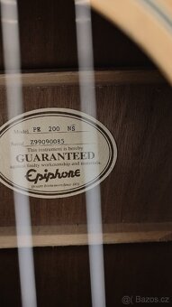 Epiphone PR-200 NS elektroakustická kytara - 4