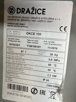 Bojler DRAŽICE OKCE 100 - 4