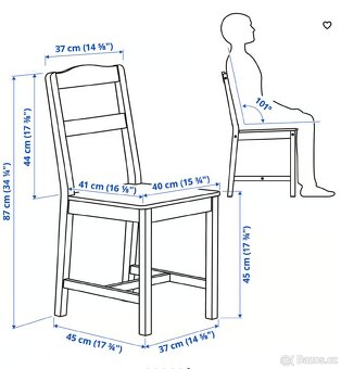 Prodám jídelní stůl a židle - 4