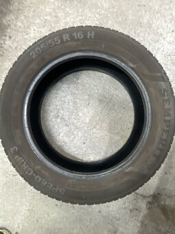 Samostatná zimní pneu 205/55/16 Semperit - 4