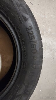 Letni pneu 225/60/17 Continental sada - 4