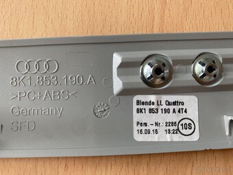 Dekor lišta Audi A4 b8 - 4