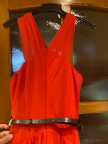 Večerní červené dlouhé šaty Little Mistress - 4