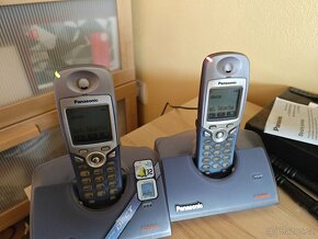 Bezdrátové telefony Panasonic - fungují i jako vysílačka - 4